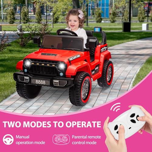 Elektroauto Kinder 6v 4,5Ah – Elektrisches Kinderfahrzeug Mit Spritzgussrädern & Stabilem PP-Sitz, Batteriebetriebenes Spielzeugauto Für Jungen & Mädchen, Sicherer Fahrspaß Drinnen & Draußen von PortoAlegre
