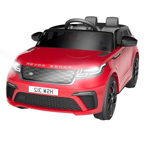 Land Rover Kinder-Elektroauto 12V Mit Lizenz – Elektrisches Spielzeugauto Mit Fernbedienung, Schaukelfunktion, Musik & USB für Jungen Und MäDchen Ab 3 Jahren von PortoAlegre