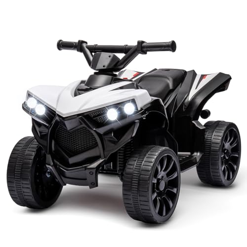 PortoAlegre 6v Elektro-Quad Für Kinder, Elektroauto Mit LED-Lichtern Und Musik, 1,5–3 Km/h, Hupe, ATV Für Kinder Ab 3 Jahren PortoAlegre 6v Elektro-Quad Für Kinder, Elektroauto Mit LED-Lichtern Und Musik, 1,5–3 Km/h, Hupe, ATV Für Kinder Ab 3 Jahren von PortoAlegre