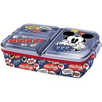 Brotdose Disney Micky Maus dreigeteilt von Pos Handels