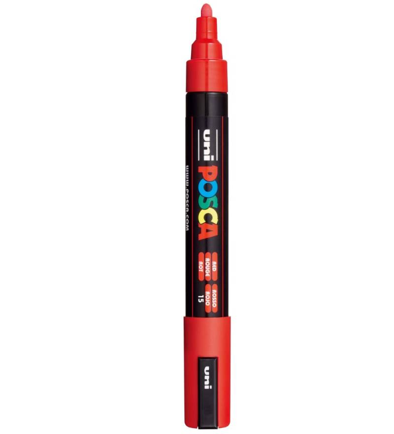 Posca Tusche - PC-5M - Rot - Posca - One Size - Filzstifte Posca Tusche - PC-5M - Rot - Posca - One Size - Filzstifte von Posca
