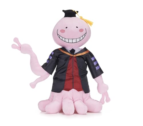 Assassination Classroom Anime 28 cm Sleepy/Smitten Korosensei Pink Octopus Weiches Plüschtier Assassination Classroom Anime 28 cm Sleepy/Smitten Korosensei Pink Octopus Weiches Plüschtier von Posh Paws