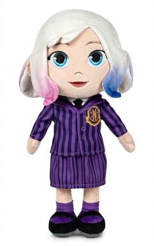 Posh Paws 4580 Wednesday Enid Sinclair Puppe, Plüschtier, 32 cm, Violett von Posh Paws