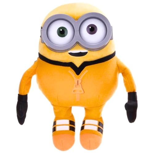 Posh Paws Minions Rise of Gru Plüschfigur XL Kuscheltier Bob, Kevin, Otto, Stuart 42-57 cm Original Lizenz (Bob 42cm) von Posh Paws