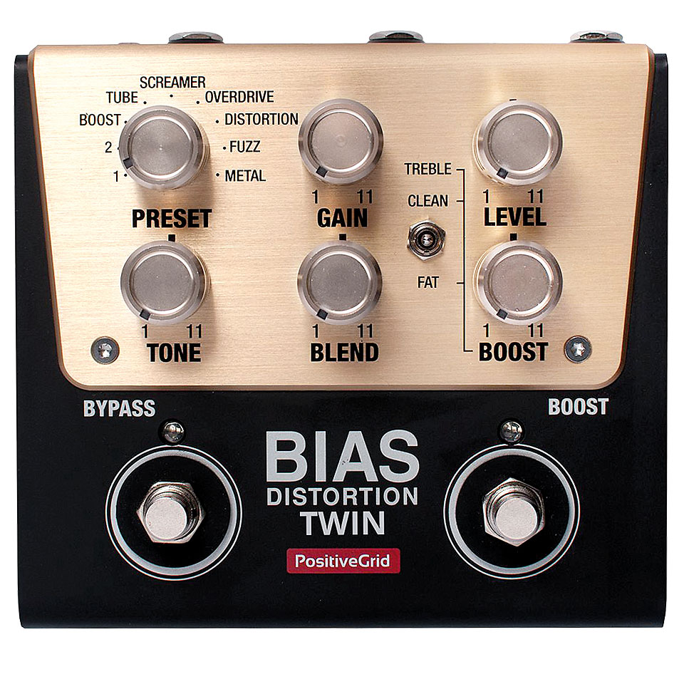 Positive Grid BIAS Distortion Twin Effektgerät E-Gitarre Positive Grid BIAS Distortion Twin Effektgerät E-Gitarre von Positive Grid