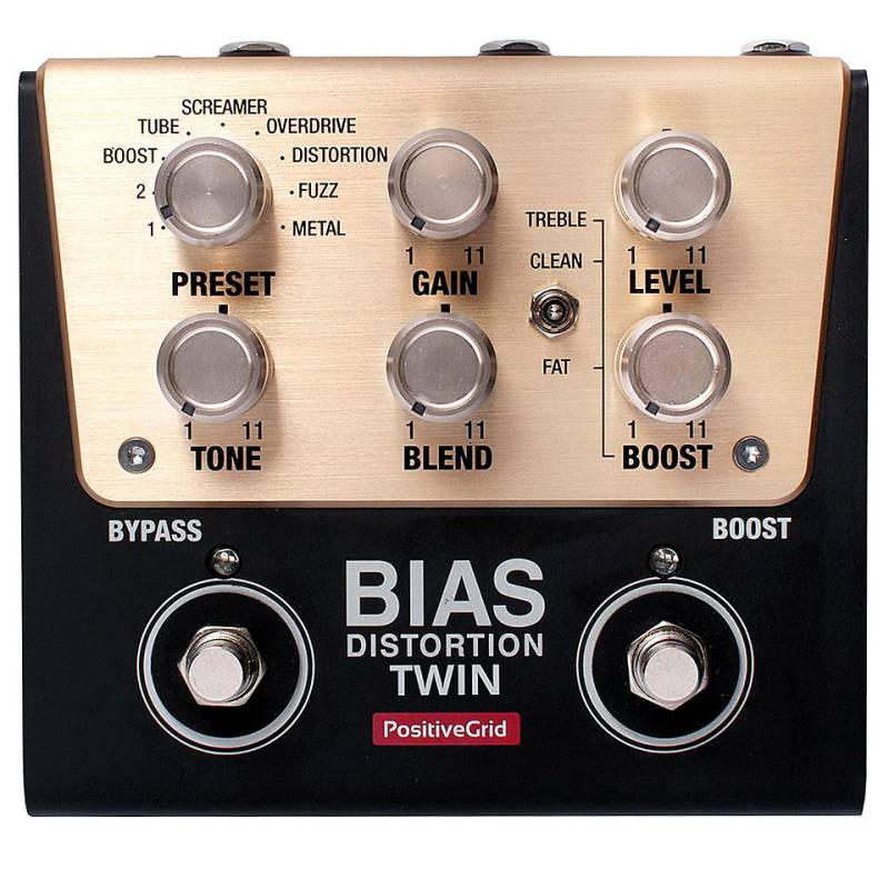 Positive Grid BIAS Distortion Twin Effektgerät E-Gitarre von Positive Grid