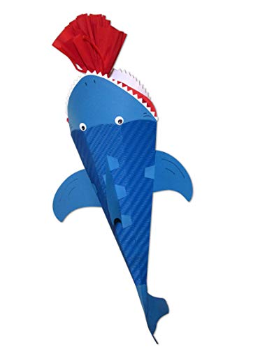 Postler Schultüte Bastelset Hafisch - Zuckertüte - aus 3D Wellpappe, 68cm hoch Postler Schultüte Bastelset Hafisch - Zuckertüte - aus 3D Wellpappe, 68cm hoch von Postler