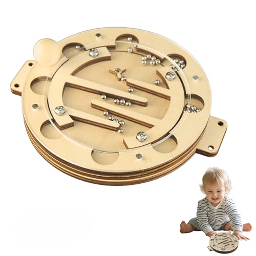 Busy Board DIY-Teile-Kugellager, Montessori-Hands-On-Board für Feinmotorik, sensorisches Lernen und logisches Denken – perfekt für Zuhause oder Klassenzimmer von Potatomato