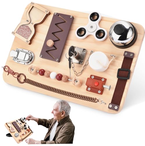 Demenz-Aktivitäten für Senioren, beschäftigtes Brett, Alzheimer-Produkte für ältere Menschen, Gedächtnisspiele für Autismus, Erwachsene, Demenz, Gadgets, sensorisches ADHS-Spielzeug, Angstlinderung von Potatomato