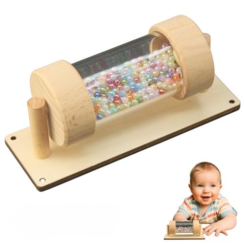 Rain Stick Shaker Musikinstrument für DIY Busy Board – sensorisches Entwicklungsspielzeugteil – pädagogisches Sound-Werkzeug – Feinmotorikverbesserer – perfekt für Kleinkind-Aktivitätstafeln von Potatomato