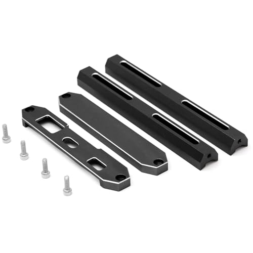 RC Transmitter Protector Frame - Aluminum Alloy Protective Base Bracket,Upgrade Accessories, Lower Shell Frame, Modification Parts for Remote Control von Poupangke
