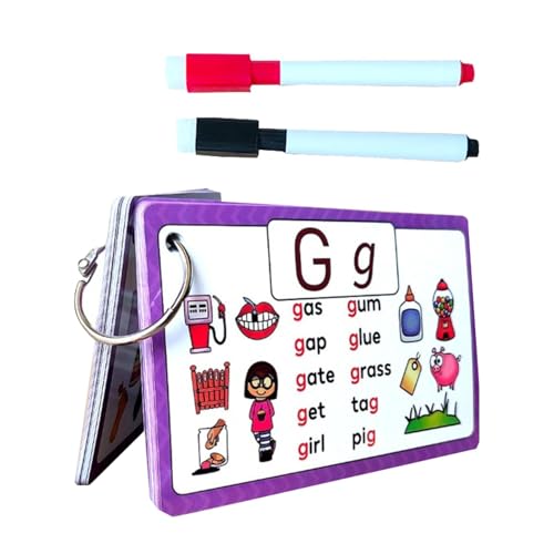Alphabet-Lernkarten, Lernalphabet-Karten – Buchstabenerkennungskarten | Flash-Karten für frühes Lernen, Buchstabenerkennungskarten, von Povanjer