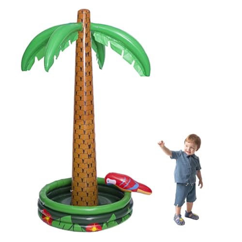 Aufblasbare Palmen-Kühlbox | Aufblasbare Kühlbox für den Sommer, Strandpool-Spielzeug für tropische Hawaiianische Strandparty-Dekorationen von Aufblasbare Palmen-Kühlbox | Aufblasbare Kühlbox für den Sommer, Strandpool-Spielzeug für tropische Hawaiianische Strandparty-Dekorationen von von Povanjer
