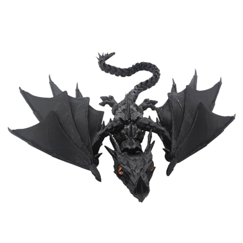 Drache bedruckt, gelenkiger Drache, bedruckt, realistisches Druckspielzeug, Anti-Stress-Spielzeug mit beweglichen Gelenken Drache bedruckt, gelenkiger Drache, bedruckt, realistisches Druckspielzeug, Anti-Stress-Spielzeug mit beweglichen Gelenken von Povanjer