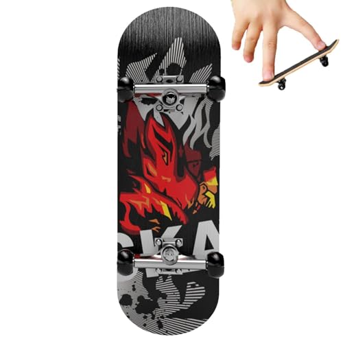 Fingerboard | Fingerspielzeug mit Upgrade der Räder mit Kugellager – Fingerbretter, Skateboard-Lernspielzeug, Spielzeug von Povanjer
