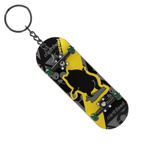 Fingerboard mit Kugellagern, Fingerspielzeug | Schlüsselanhänger Finger Skateboard Spielzeug für | Fingerspitzenbewegung aus Holz für Picknick, Party, Haus, Schule, Reise Fingerboard mit Kugellagern, Fingerspielzeug | Schlüsselanhänger Finger Skateboard Spielzeug für | Fingerspitzenbewegung aus Holz für Picknick, Party, Haus, Schule, Reise von Povanjer