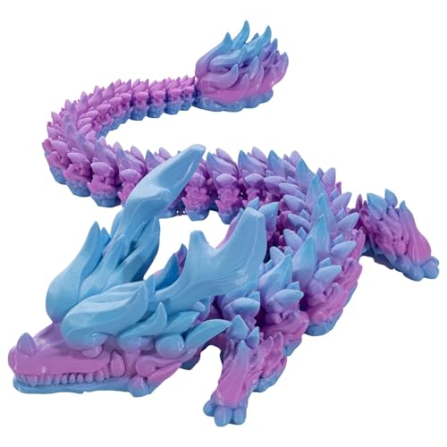 Flexibler Druckdrache, Gelenkdrache, bedruckt, Drachen-Spielzeug, flexibler Gelenkdrache, Ostereierkorb, für Zuhause, für von Povanjer