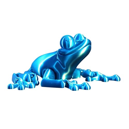 Gedrucktes Spielzeug, Frosch, bedruckt, Fidget Frog, bewegliche Gelenke, Schreibtisch-Spielzeug für Erwachsene, Spielzeug Gedrucktes Spielzeug, Frosch, bedruckt, Fidget Frog, bewegliche Gelenke, Schreibtisch-Spielzeug für Erwachsene, Spielzeug von Povanjer