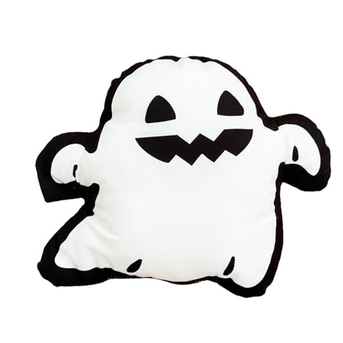 Geister-Plüschtier | Gespenst aus weichem Plüsch, Kissen aus Plüsch, Geist für Halloween, gruselige Plüschtiere, niedlicher Geist aus Plüsch Geister-Plüschtier | Gespenst aus weichem Plüsch, Kissen aus Plüsch, Geist für Halloween, gruselige Plüschtiere, niedlicher Geist aus Plüsch von Povanjer