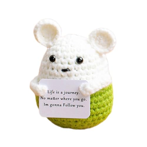 Häkeln lächelnd, gestrickt, Ornament zur emotionalen Unterstützung, niedliches | Strickdekoration mit positiven Tieren für Zuhause, Schule, Erkundung Häkeln lächelnd, gestrickt, Ornament zur emotionalen Unterstützung, niedliches | Strickdekoration mit positiven Tieren für Zuhause, Schule, Erkundung von Povanjer