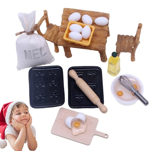 Mini-Spielzeug, Lebensmittel, Küchenmöbel, Lebensmittelspielzeug – kleines Nudelholz für Eierstuhl mit Olivenöl, niedlich, kreativ und einzigartig, Lebensmittel-Set Mini-Spielzeug, Lebensmittel, Küchenmöbel, Lebensmittelspielzeug – kleines Nudelholz für Eierstuhl mit Olivenöl, niedlich, kreativ und einzigartig, Lebensmittel-Set von Povanjer
