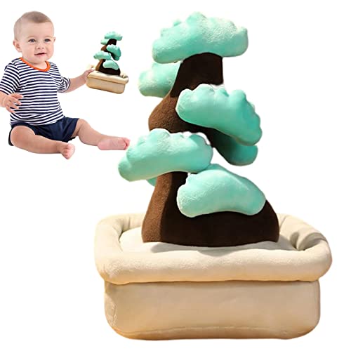 Pflanzen-Plüschspielzeug, pflanzliches Plüschtier, Dekoration, Plüschkissen, gefüllt mit, weiches Plüschkissen, Koralle/Kiefer/Algen, für Freundin, Geschenk von Povanjer