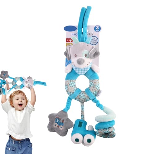 Plüsch-Rasselspielzeug, sensorisches Plüschspielzeug | Rassel für Tier-Buggy, Rassel, Plüschtier für Kinderwagen, Spielzeug für Kinderzimmerdekoration, für Mädchen Plüsch-Rasselspielzeug, sensorisches Plüschspielzeug | Rassel für Tier-Buggy, Rassel, Plüschtier für Kinderwagen, Spielzeug für Kinderzimmerdekoration, für Mädchen von Povanjer
