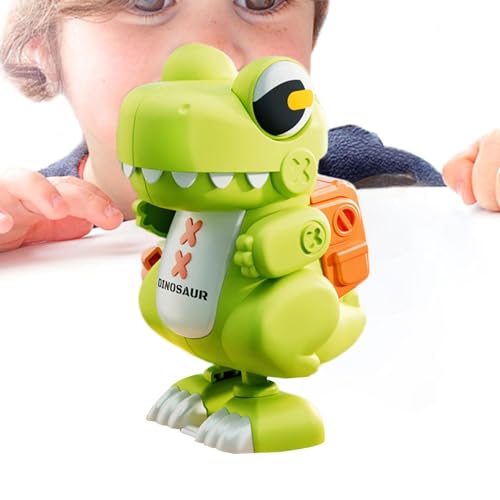 Povanjer Aufziehspielzeug, beweglicher Dinosaurier zum Aufziehen – Ziehen Sie die Dinosaurier-Uhrmacherei für Kleinkinder auf | Kreatives Spielzeug zum Aufziehen für Preisbox, Spielgeschenke von Povanjer