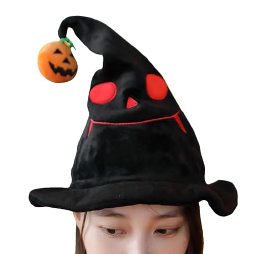 Povanjer Halloween Kürbis Hut, Geist Hexenhut, Halloween Dekorationen mit Kürbis, Niedliche Geister Dekoration Zubehör, Kostüm Zubehör Dekorationen Povanjer Halloween Kürbis Hut, Geist Hexenhut, Halloween Dekorationen mit Kürbis, Niedliche Geister Dekoration Zubehör, Kostüm Zubehör Dekorationen von Povanjer