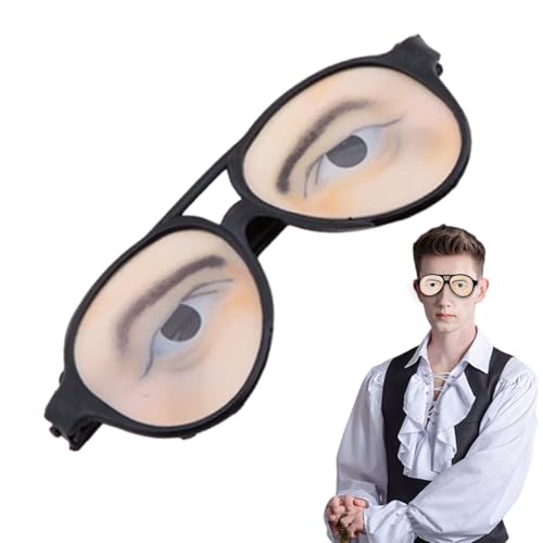 Lustige Augen-Verkleidungsbrille – Scherzbrille, Streichverkleidung, Brillen-Spielzeug, Augenverkleidungsbrillen, Gags & praktisches Scherzspielzeug für Halloween, Narren Lustige Augen-Verkleidungsbrille – Scherzbrille, Streichverkleidung, Brillen-Spielzeug, Augenverkleidungsbrillen, Gags & praktisches Scherzspielzeug für Halloween, Narren von Povanjer