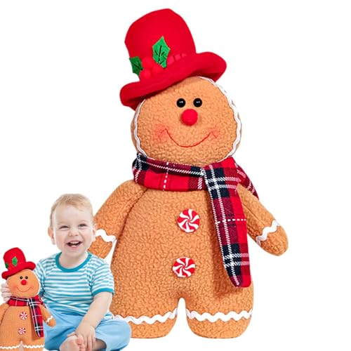Povanjer Plüschtier aus Weihnachtsgewürz, Plüschtier aus Gewürz, Plüschtier Gingy aus Gewürzen, Huthalter, Weihnachtsdekoration aus Gewürzen, Plüschmann Povanjer Plüschtier aus Weihnachtsgewürz, Plüschtier aus Gewürz, Plüschtier Gingy aus Gewürzen, Huthalter, Weihnachtsdekoration aus Gewürzen, Plüschmann von Povanjer