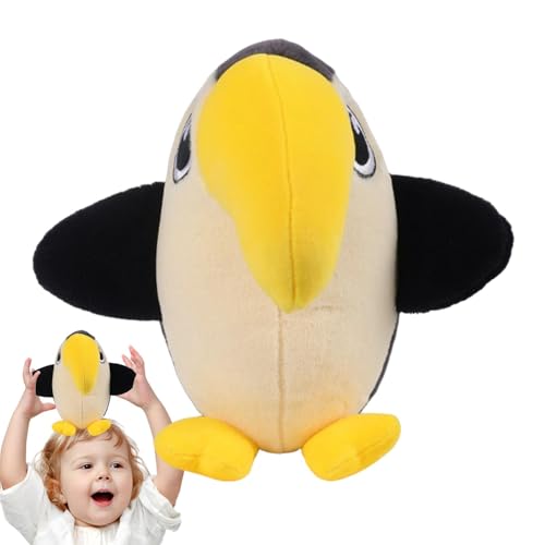 Povanjer Plüschvogel, Plüschvogel – Plüschtier für | Weiches Vogel-Plüschtier 9 Zoll für Mädchen und Jungen, Plüschtier für Dekoration Povanjer Plüschvogel, Plüschvogel – Plüschtier für | Weiches Vogel-Plüschtier 9 Zoll für Mädchen und Jungen, Plüschtier für Dekoration von Povanjer