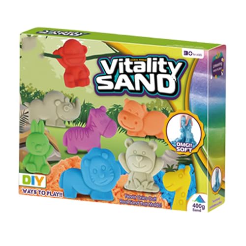 Povanjer Sandformen, Sandformen für den Strand - Bunte Strandsand-Spielformen,Langlebiges Weltraum-Sandspielzeug, inklusive Sand, Strandspielzeug für Kinder, kreative Spiel-Sandformen für Kinder und von Povanjer