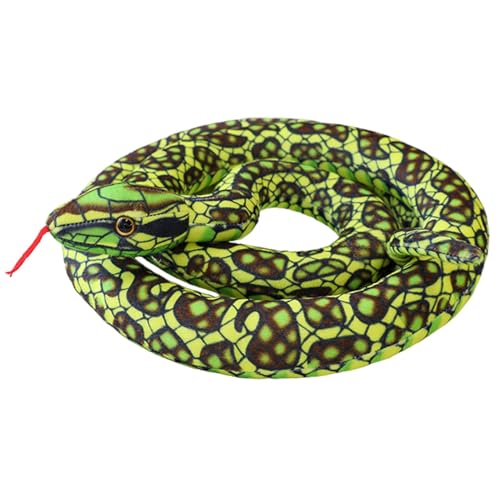Povanjer Schlange aus Plüsch, Schlange aus Plüsch, Plüschtier, 79 Zoll für Plüschtiere, realistisches Tierspielzeug, langes Schlangenkissen Povanjer Schlange aus Plüsch, Schlange aus Plüsch, Plüschtier, 79 Zoll für Plüschtiere, realistisches Tierspielzeug, langes Schlangenkissen von Povanjer