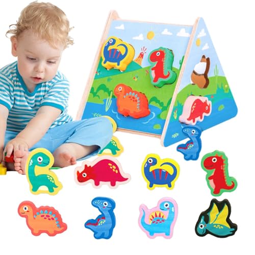Povanjer Sortiertes Spielzeug, Formpuzzle für Aktivitäten auf Tierfrüchten | verschiedene Spielzeuge für frühes Lernen, Lernspielzeug für Lernformen von Povanjer