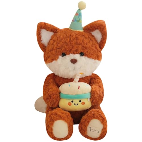 Povanjer Teddybär, Plüschtiere, niedliches Kuschelfuchskissen, Plüschtier, kuschelige Tiere, dekorative und bequeme Note für Wohnzimmer, Schlafzimmer Povanjer Teddybär, Plüschtiere, niedliches Kuschelfuchskissen, Plüschtier, kuschelige Tiere, dekorative und bequeme Note für Wohnzimmer, Schlafzimmer von Povanjer