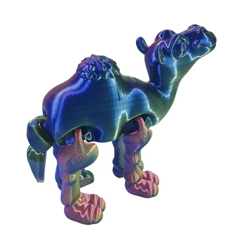 Povanjer Tier-Action-Figur, Dekoration von Wüstenfiguren – Actionfigur der Wüstentiere gedruckt in – Spielzeug Skulptur gemeinsames Tier aktiv für Jungen Mädchen Erwachsene von Povanjer