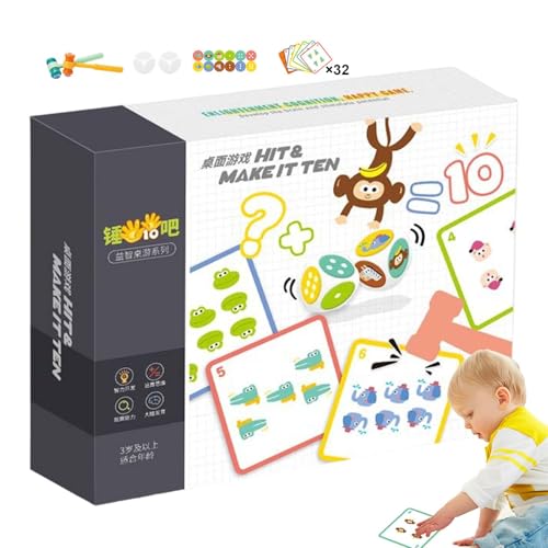 Povanjer Zusätzliches Lernspielzeug, arithmetisches Spielzeug, Lernspielzeug für – Multifunktionales arithmetisches Additionsspielzeug, kreatives mathematisches Additionsspielzeug für von Povanjer