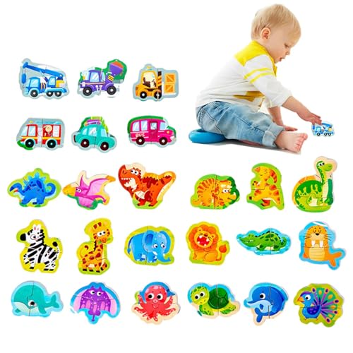Puzzle aus Holz für Kleinkinder, verschiedene Holzpuzzles in Cartoon-Form – Entwicklungsspielzeug für Interaktion, frühe Bildung, Geschenke, Spielplatz, Puzzle aus Holz für Kleinkinder, verschiedene Holzpuzzles in Cartoon-Form – Entwicklungsspielzeug für Interaktion, frühe Bildung, Geschenke, Spielplatz, von Povanjer