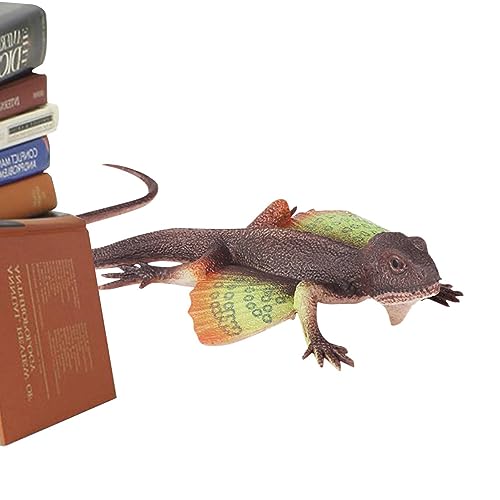 Simuliertes Eidechsenspielzeug | simuliertes Modellfigur mit | Wiederverwendbares wissenschaftliches Lernzubehör, Lehrzubehör für und Mädchen von Povanjer
