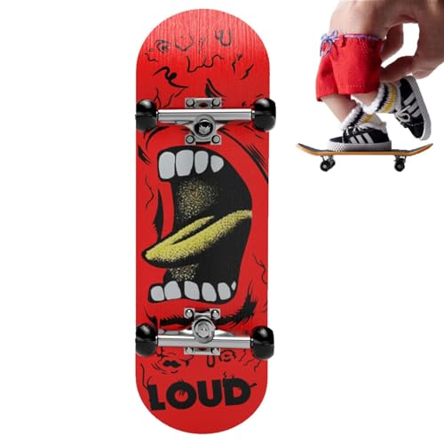 Tasten | Interaktive Fingertafeln für – Finger-Skateboard für Tastenspiele, Förderung der Kreativität, praktische Skateboard-Stunts, Dekoration für das Büro von Povanjer