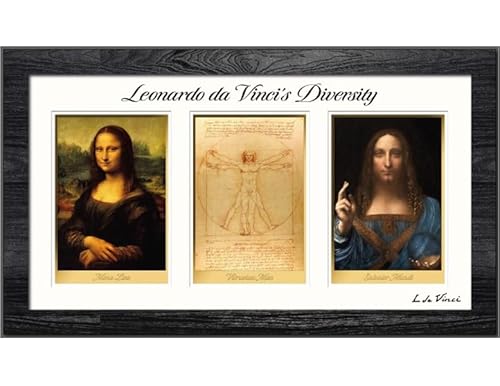 Leonardo Da Vinci Diversity Set 3 X 1/10 Oz Gold Münzen 10000 Francs Chad 2024 von Power Coin