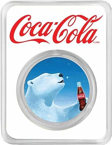 Polar Bear Coca Cola 1 Oz Silver Medal Usa von Power Coin