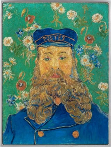 Portrait of Joseph Roulin Van Gogh Silber Münze 10000 Francs Chad 2024 von Power Coin