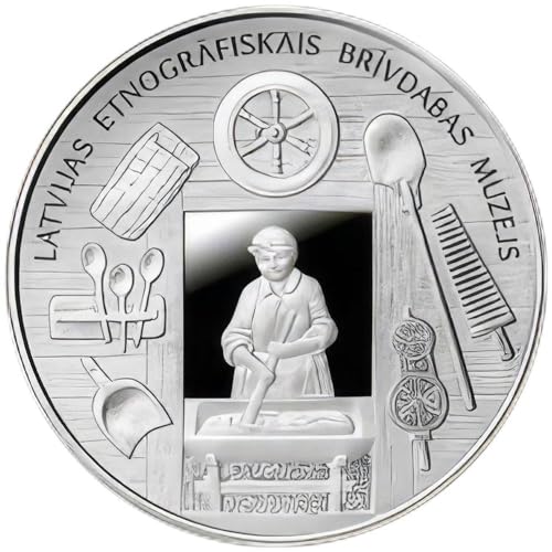 Power Coin Across The Times Silber Münze 5€ Euro Latvia 2024 von Power Coin