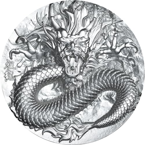Power Coin Ancestral Dragon Original 5 Oz Silber Münze 18888 Franken Chad 2024 von Power Coin