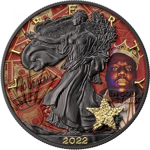 Power Coin Biggie Silver Eagle 1 Oz Silber Münze 1$ Usa 2022 von Power Coin
