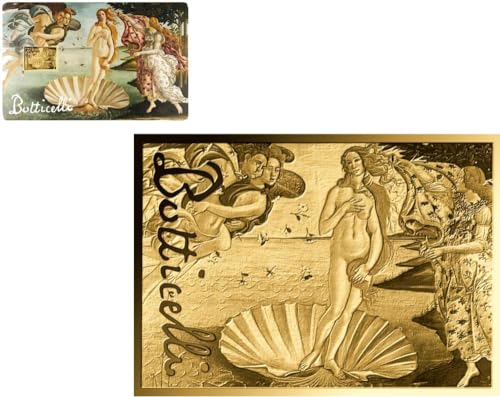 Power Coin Birth of Venus Sandro Botticelli 1/1000 Oz Gold Münze 3000 Francs Chad von Power Coin
