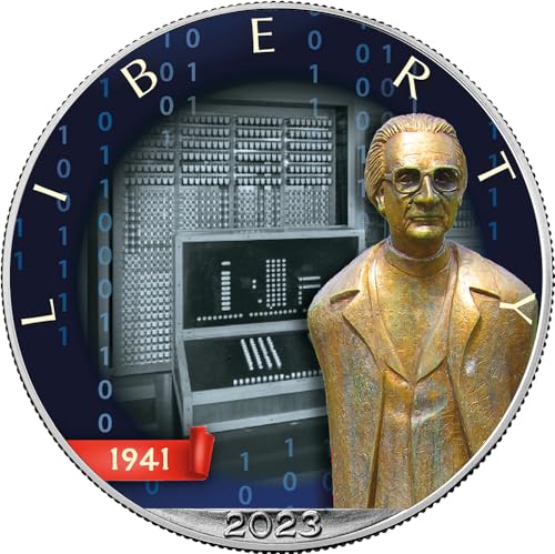 Power Coin Computer Inventions American Eagle 1 Oz Silber Münze 1$ Usa 2023 von Power Coin