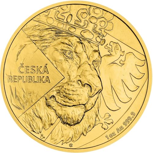 Power Coin Czech Lion 1 Oz Gold Münze 50$ Niue 2024 von Power Coin